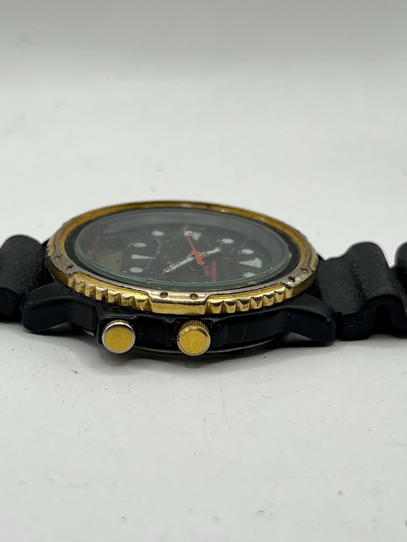 CITIZEN × BEAMS デジアナ 腕時計 ブラック × カーキ CITIZEN × BEAMS デジアナ 腕時計 ブラック × カーキ メンズ