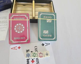 刃牙バキ、ワースト、ラスベガスカジノ使用Beeトランプ 未開封デッドストック!!【Bee】カジノホテル実使用トランプ(MINT