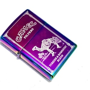 Antique Turkish Camel Filters  Zippo Lighter Original Camel Cigarettes Logo Lighter Zippo Camel  Lighter Case