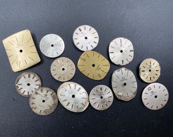Vintage OMEGA Watch Faces: Mid-Century Watch Parts