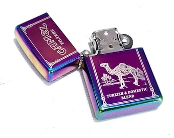 Antique Turkish Camel Filters  Zippo Lighter Original Camel Cigarettes Logo Lighter Zippo Camel  Lighter Case