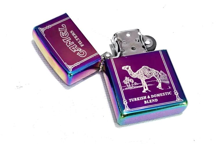 Antique Turkish Camel Filters Zippo Lighter Original Camel