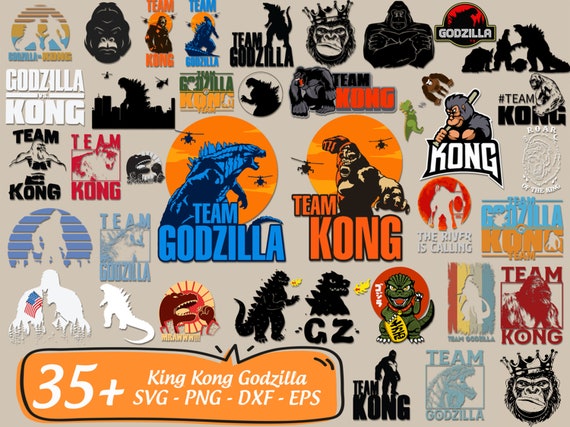 Free Free Godzilla King Kong Svg 794 SVG PNG EPS DXF File