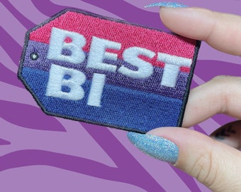 Bisexual Iron-On Patches