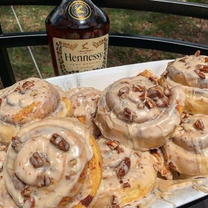 RECIPE for Hennessy Pecan Cinnamon Rolls Download