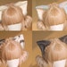 Gray Cat ear Cosplay Anime Headwear,Cat ear headband,Kitten ears,Anime ear,Dog ear,Furry ear,Cosplay,Halloween,Lolita,Ears Hair clip cat