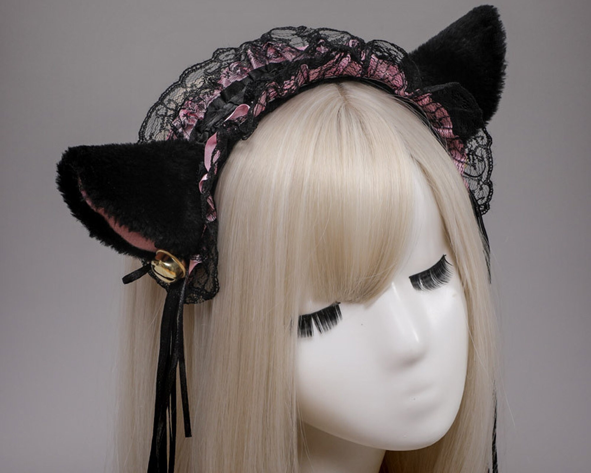 Bell Cat Ear Cosplay Anime Headwearcat Ear Headbandkitten Etsy