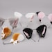 Gray Cat ear Cosplay Anime Headwear,Cat ear headband,Kitten ears,Anime ear,Dog ear,Furry ear,Cosplay,Halloween,Lolita,Ears Hair band
