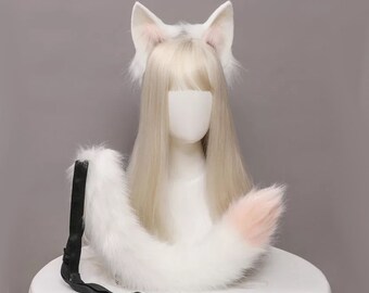 Realistic Wolf Ears and Tail Set - Etsy