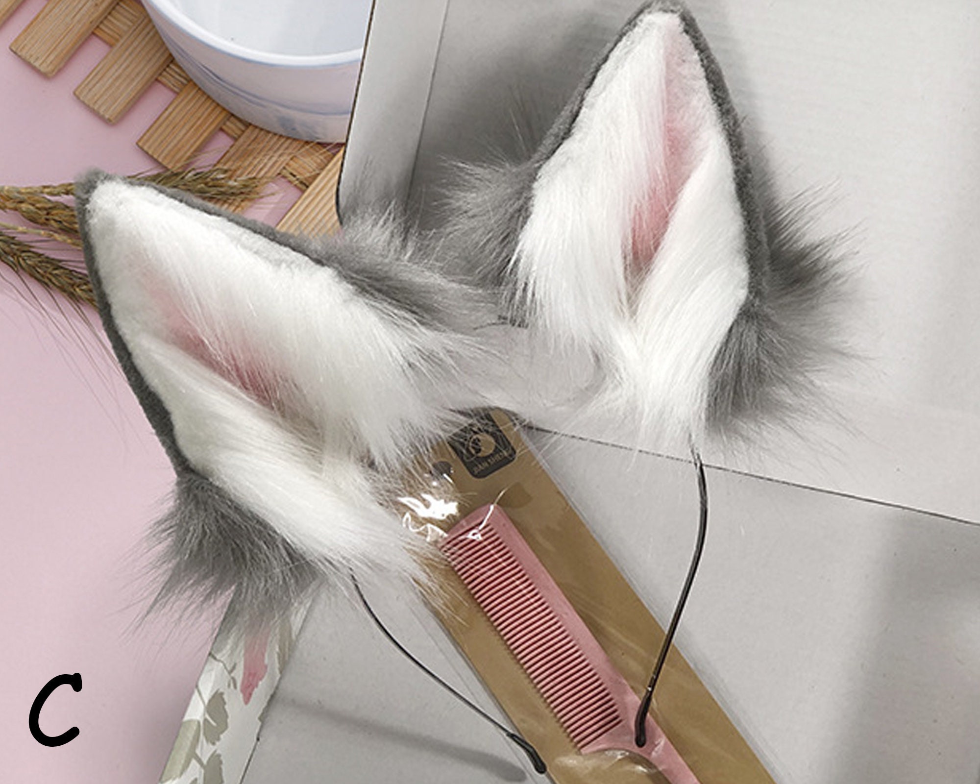Realistic Animal earsLuxury furry earsFox earWolf earBunny Etsy