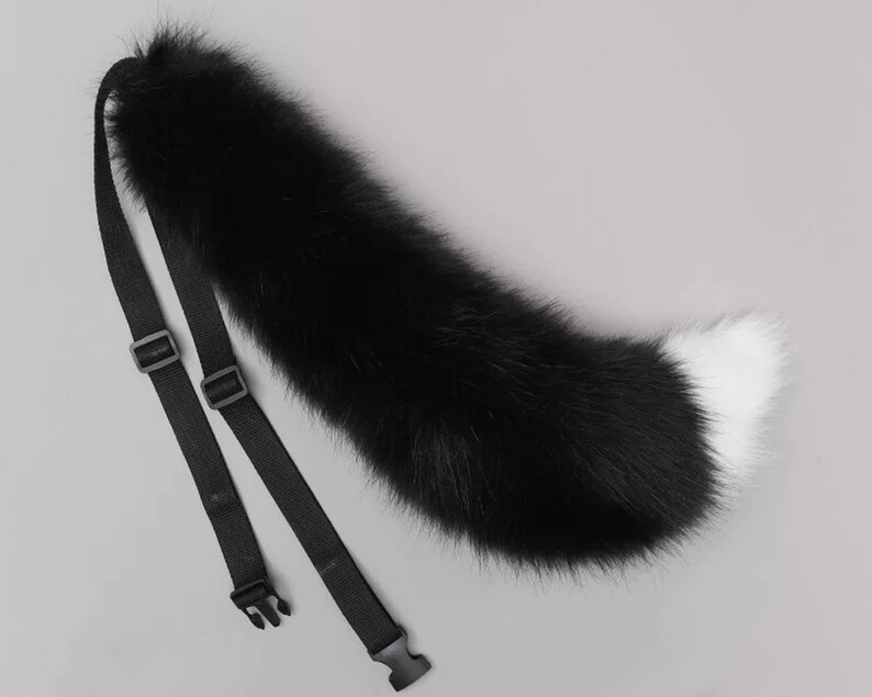 Black Dog Ears and Tail Setfurry Animal Earswolf Cosplay Etsy