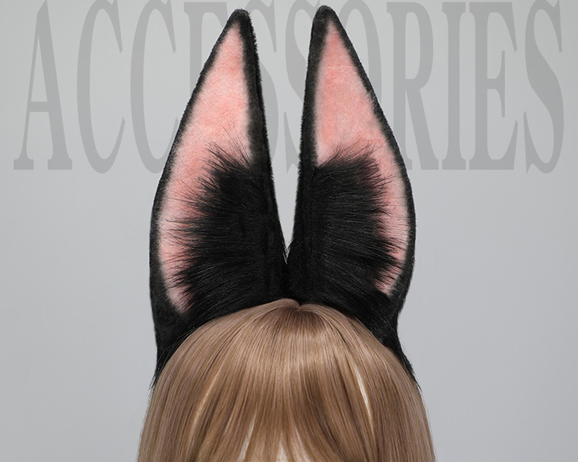 Green Wolf Ears and Tail Setfurry Animal Earwolf Cosplay Etsy