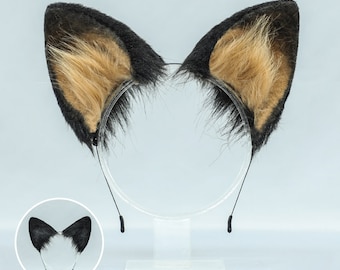 Realistic Animal ears,Luxury furry ears,Fox ear,Wolf ear,Bunny ear,Lolita，Cat ears,Chocolate neko ears,Kawaii ears,Bunny ear，German dog ears