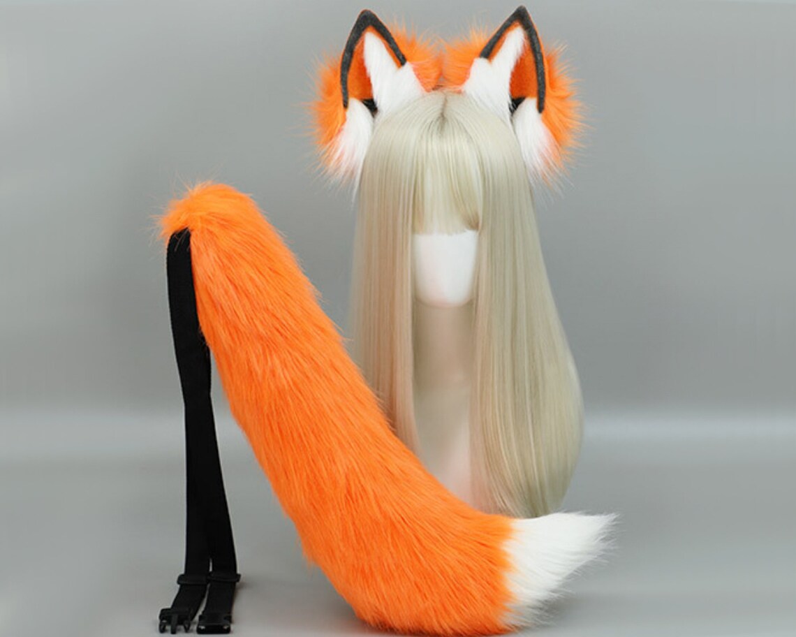 Fox Ears Cosplay Anime Headwearcat Ear Headbandkitten Etsy