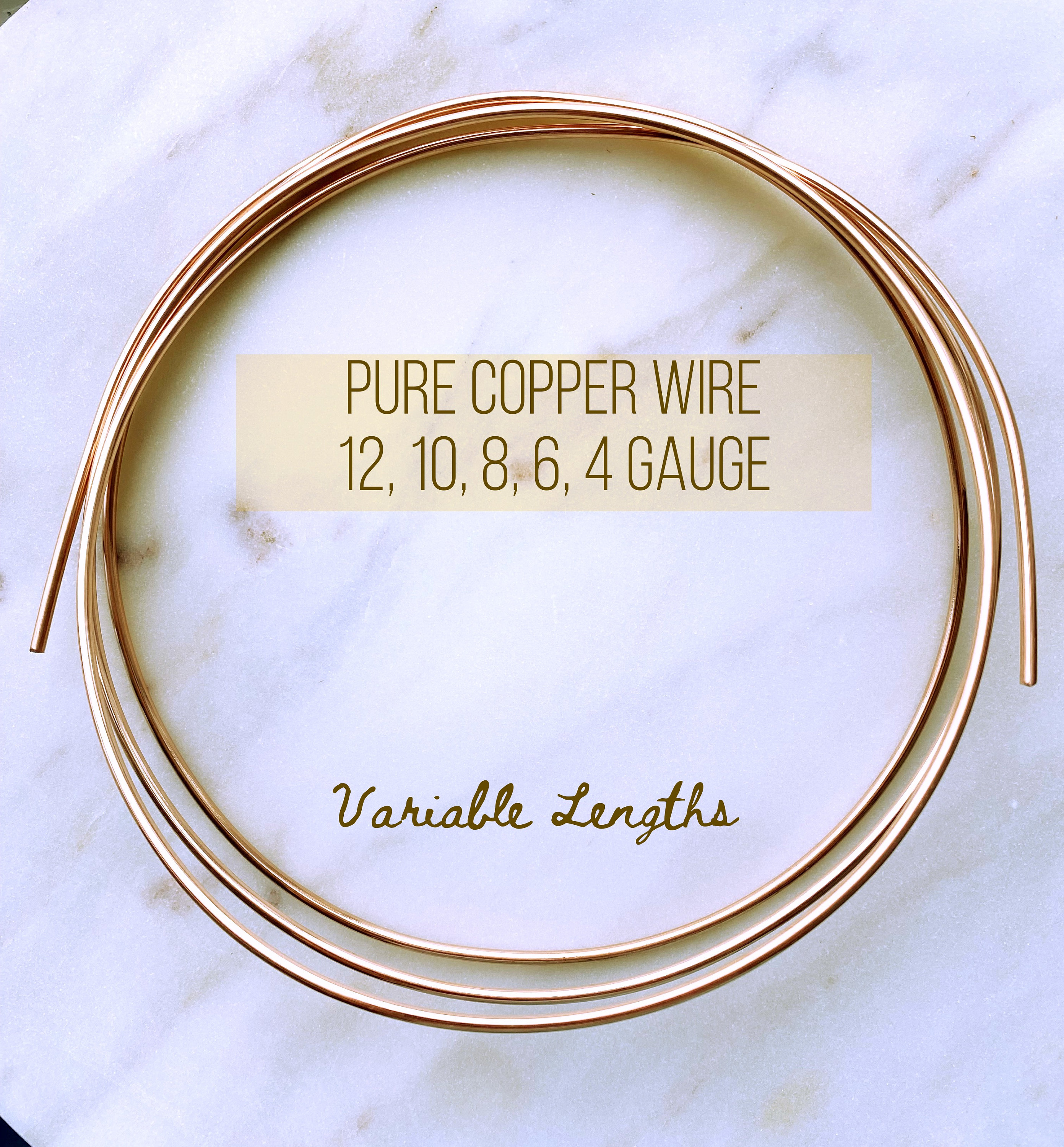 16 Gauge Pure Copper Wire, 10 Feet 