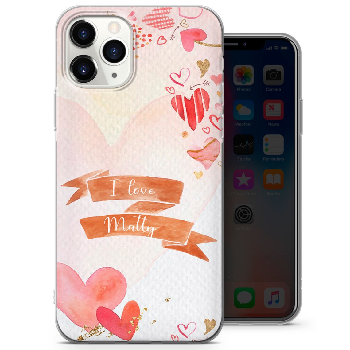 Cadeau personnalisé téléphone étui iPhone 11 étui iPhone XR - Etsy France