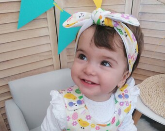 TINY Knot Headband PDF Sewing Pattern & Tutorial Projector pdf Hair Accessories Newborn Baby Kids Baby Shower Gift Hair Bow Girls Sewing