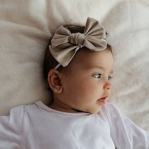 MINI Knot Bow 4 Styles-Round-Pointy-Large-Slim PDF projector Sewing Pattern & Tutorial DIY Hair Accessories Newborn Baby Kids Mommy