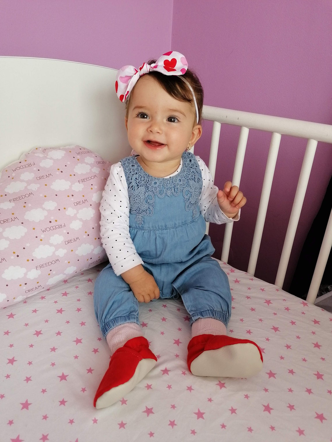 Soft Sole Baby Shoes PDF Sewing Pattern Tutorial DIY Baby Etsy