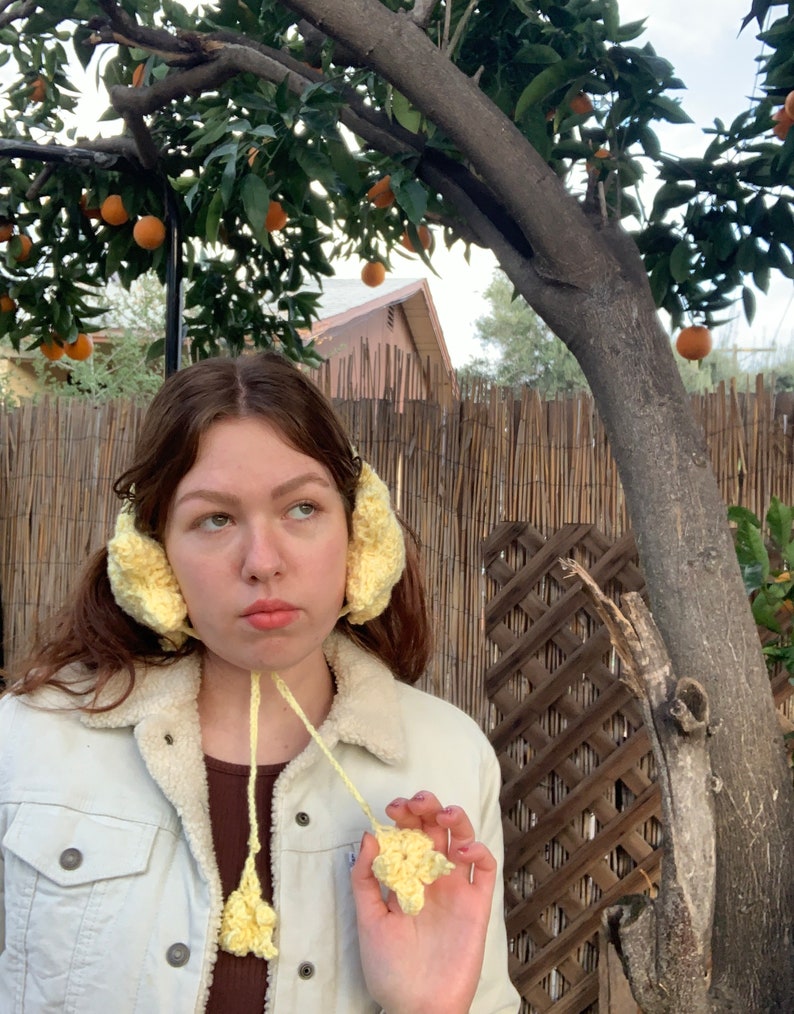 Star Crochet Earmuffs Etsy