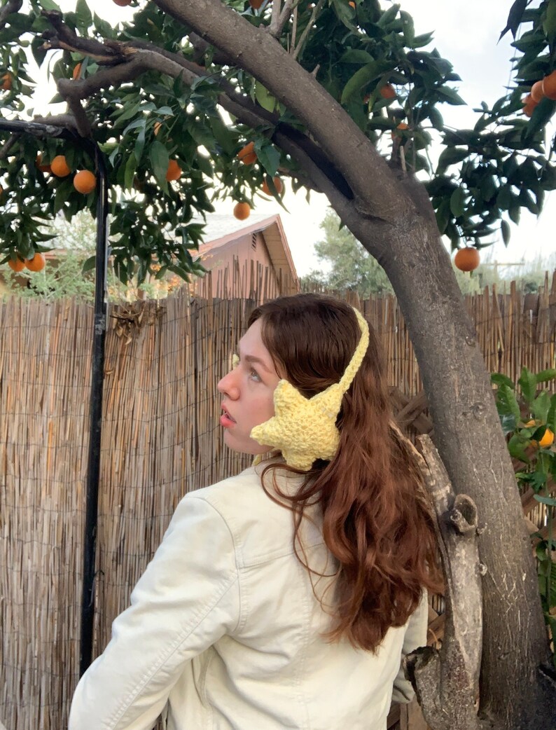 Star Crochet Earmuffs Etsy