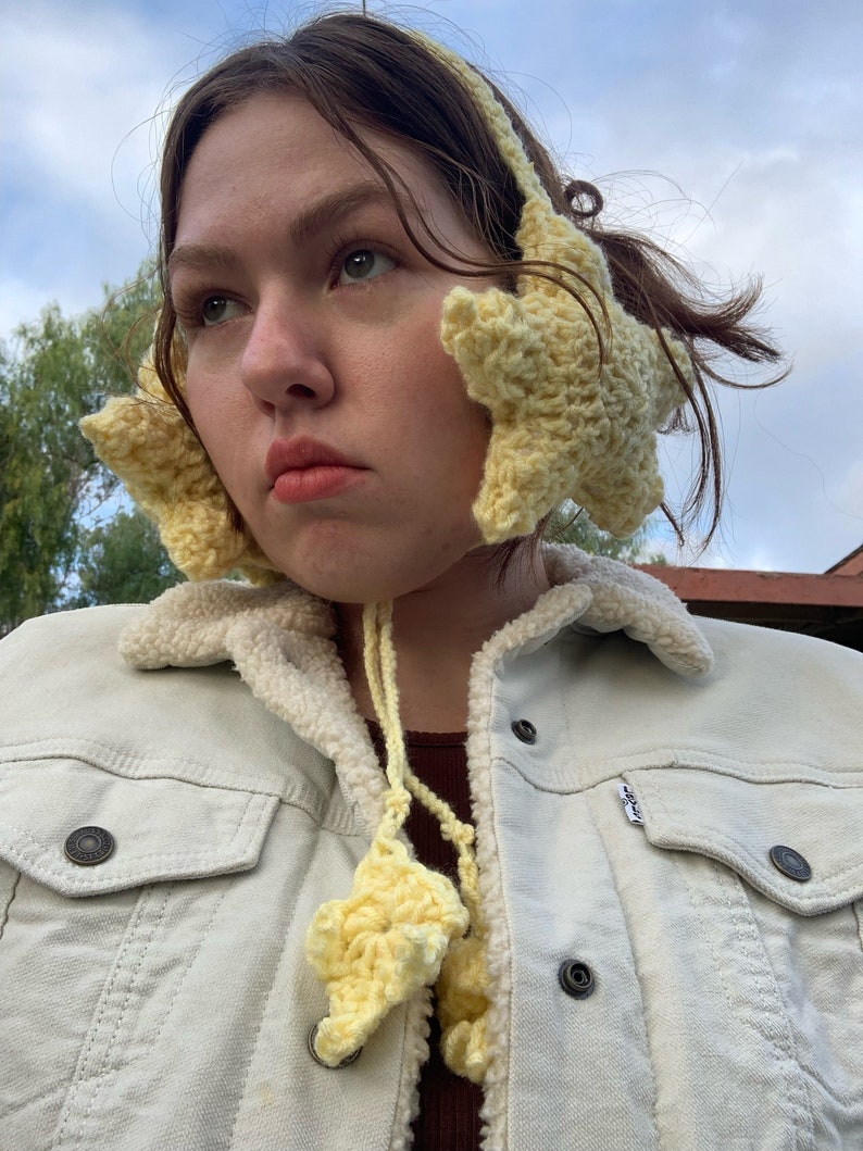 Star Crochet Earmuffs Etsy