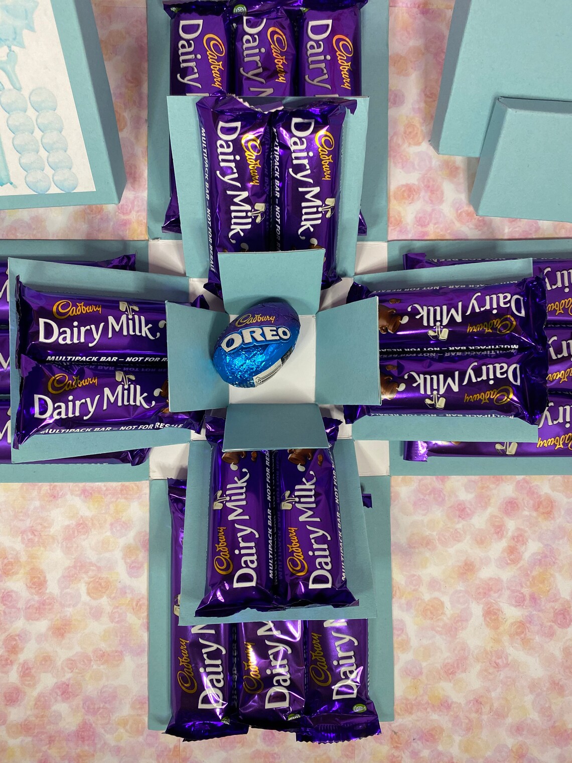 Cadburys Dairy Milk Chocolate Explosion Gift Box 3 layers of Etsy