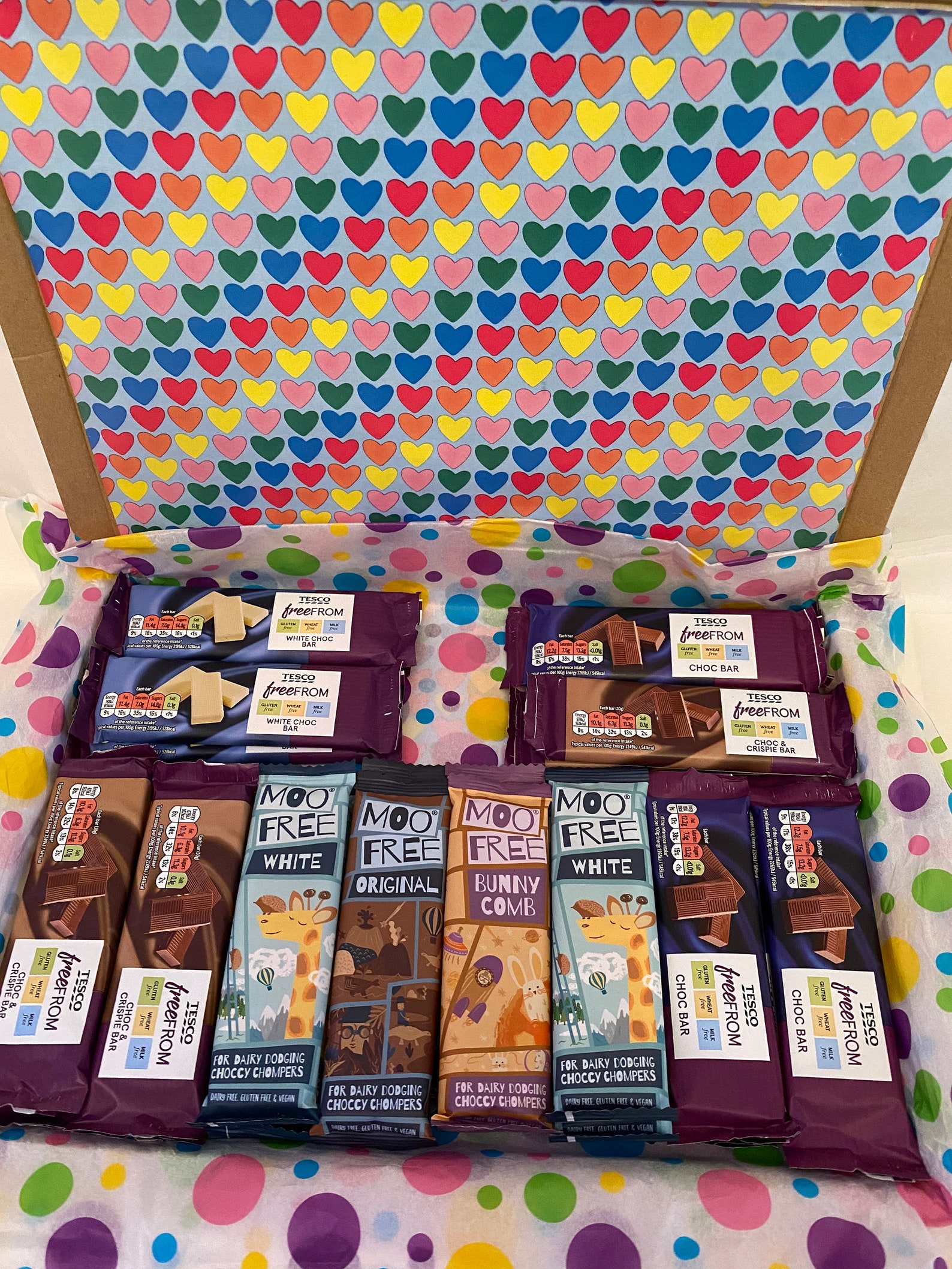 Vegan Dairy Gluten Free Lactose Intolerant Chocolate Gift Etsy