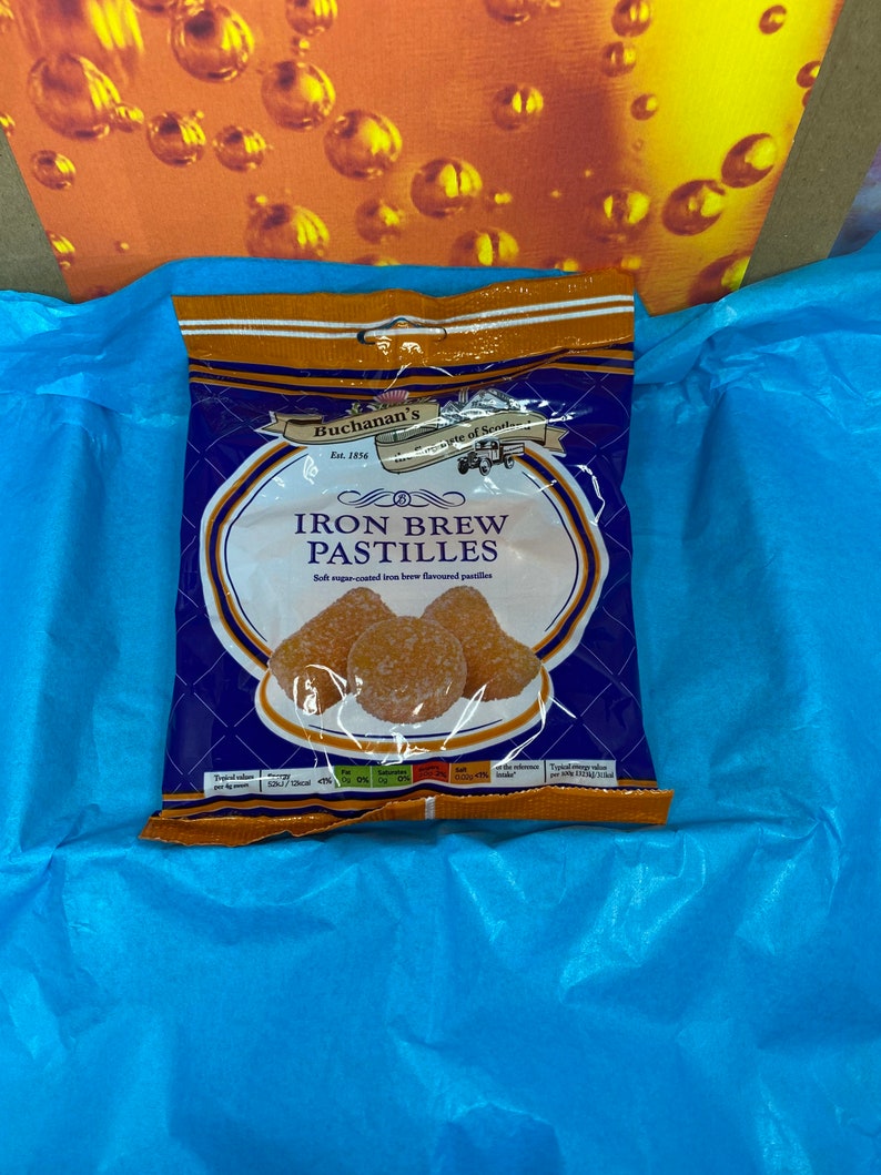 Irn Bru Scottish Gift Personalised Sweet Hamper Excellent Etsy