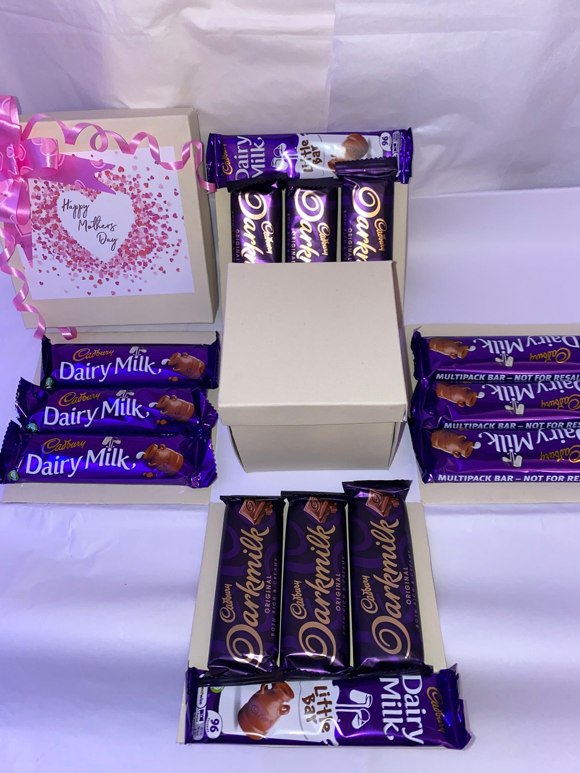 Cadburys Dairy Milk Chocolate Explosion Gift Box 3 layers of Etsy