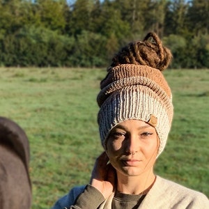 Czapka Nendless Hazel / Zrównoważony rozwój / 100% bawełny z recyklingu / otwarty tył