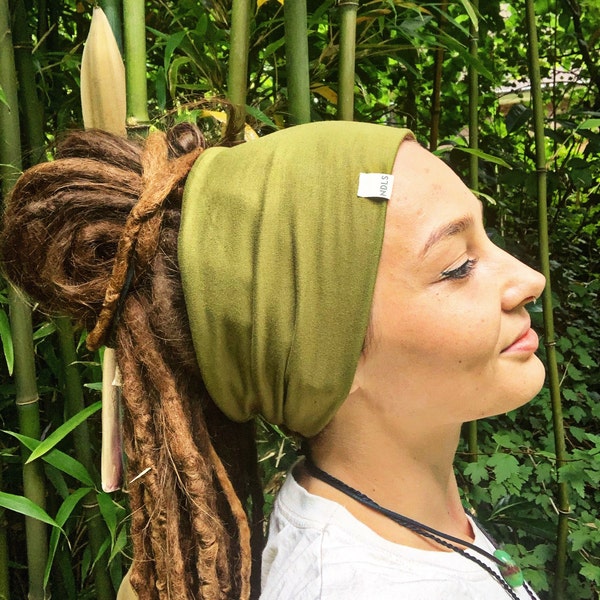 NENDLESS HAIRBAND Larix / Eco, wide, sustainable, environmentally friendly, bamboo, hairband, breathable, antibacterial, dread tape