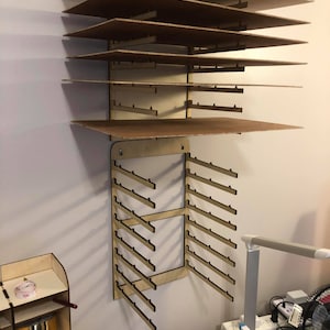 Laser cut 1/4 Baltic Birch drying rack