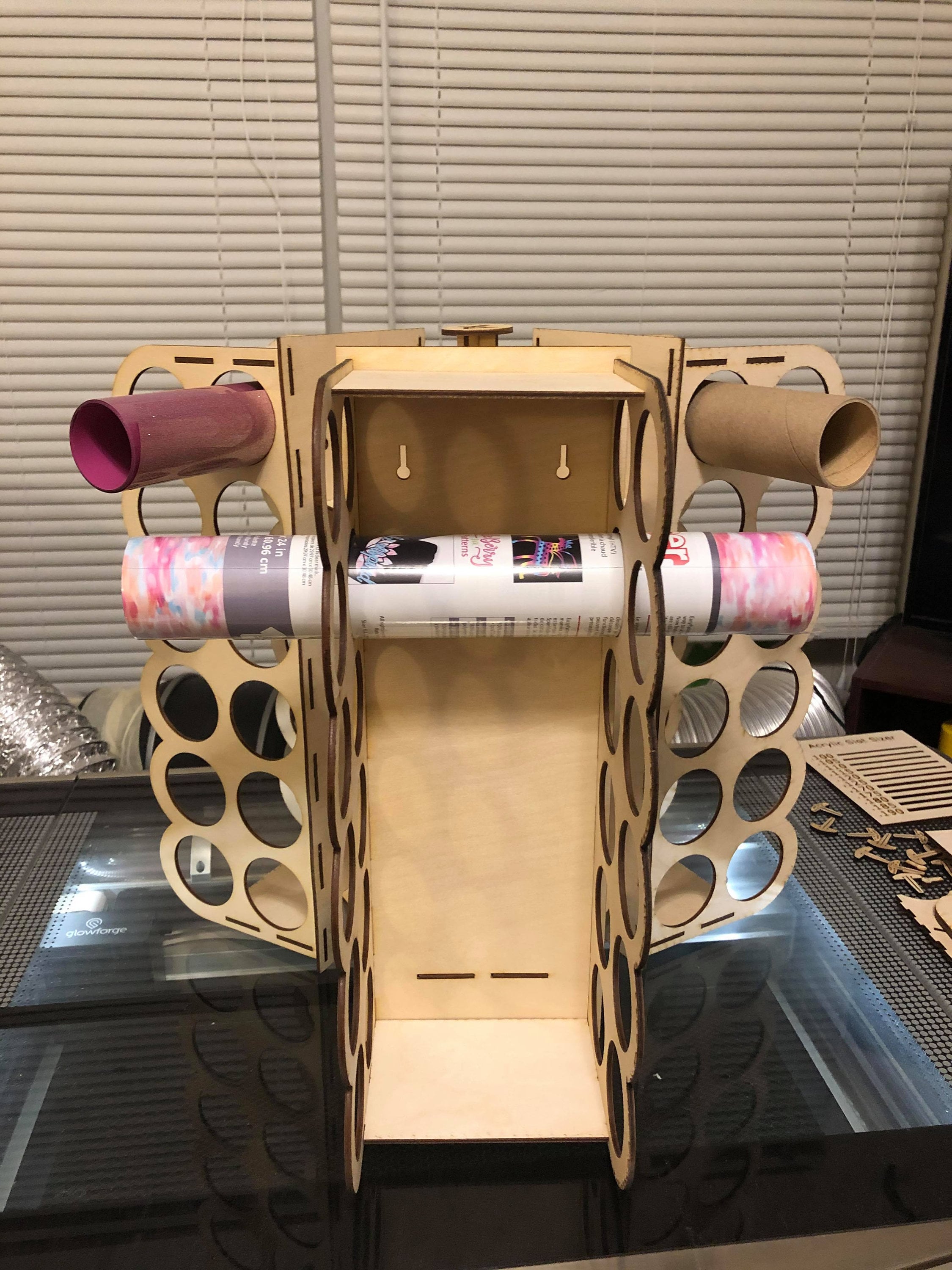 Storage Rack for Rolls of Vinyl - Etsy