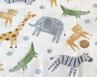 Sunny Safari - Deb Edwards for Northcott OEKO-Tex -   21" L x 43"W - (1003A)