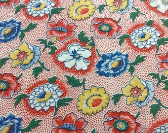 Flower Feed/Flour Sack - Full Size Open- 34"x42" - NOT Reproduction - Vintage (946A)