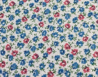 Tiny Flower Feedsack - Opened - 33" W x 43"L - NOT Reproduction (962A)