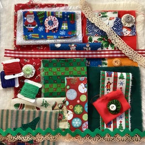 Slow Stitch Kit - Christmas Edition (#1)