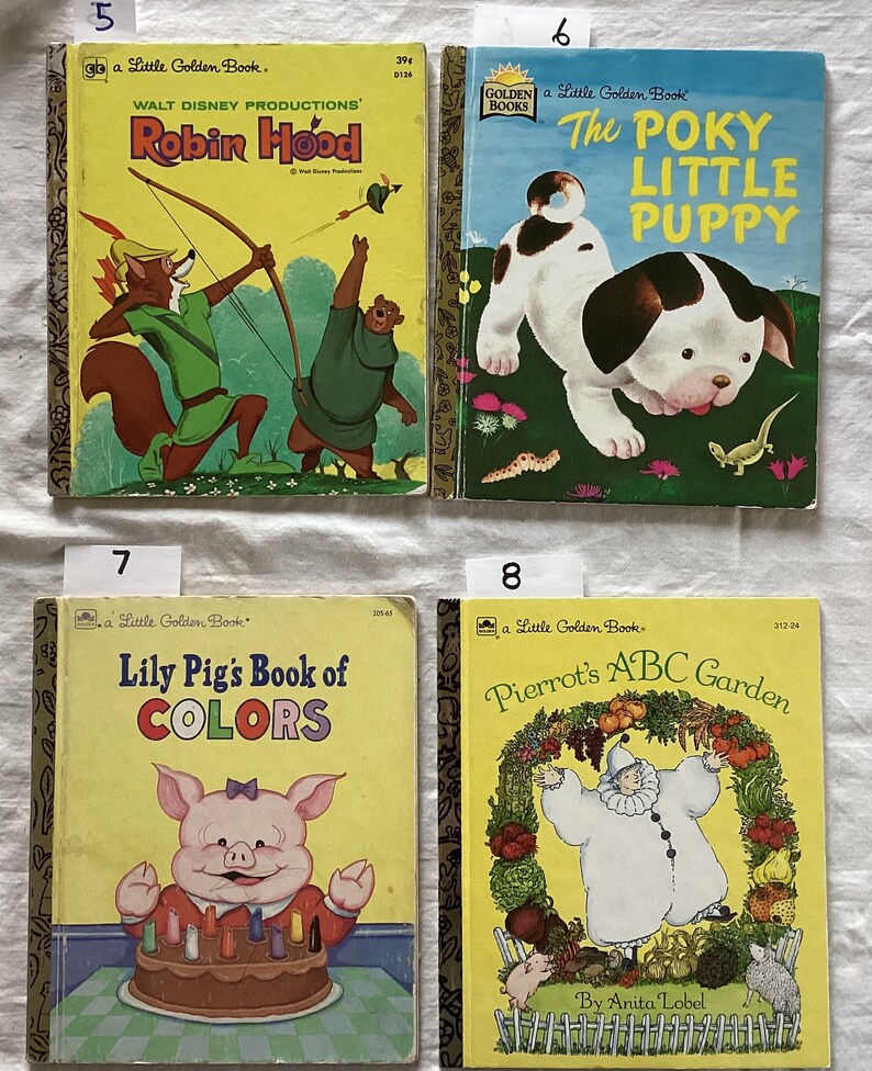 Vintage Golden Books Etsy