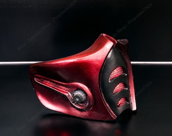 Sub Zero Mask Halloween Costume Mortal Kombat Cosplay Airsoft Suit Movie Prop VI44