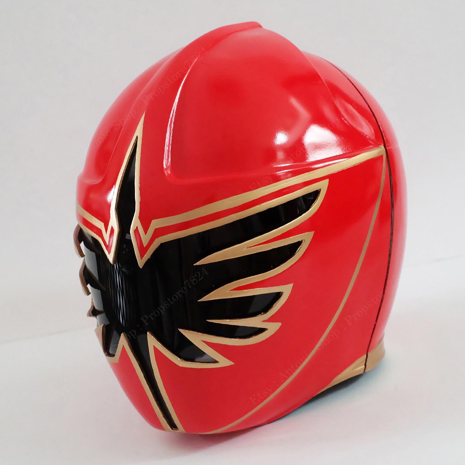 魔法戦隊マジレンジャー マジレッドヘルメット 1:1サイズ 着用可能 1:1サイズ可着用 ヒーローヘルメット 魔法戦隊マジレンジャー