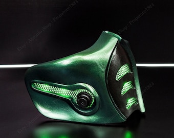 Sub Zero Mask Halloween Costume Mortal Kombat Cosplay Airsoft Suit Movie Prop VI41