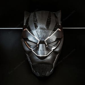 Black panther mask - Etsy 日本