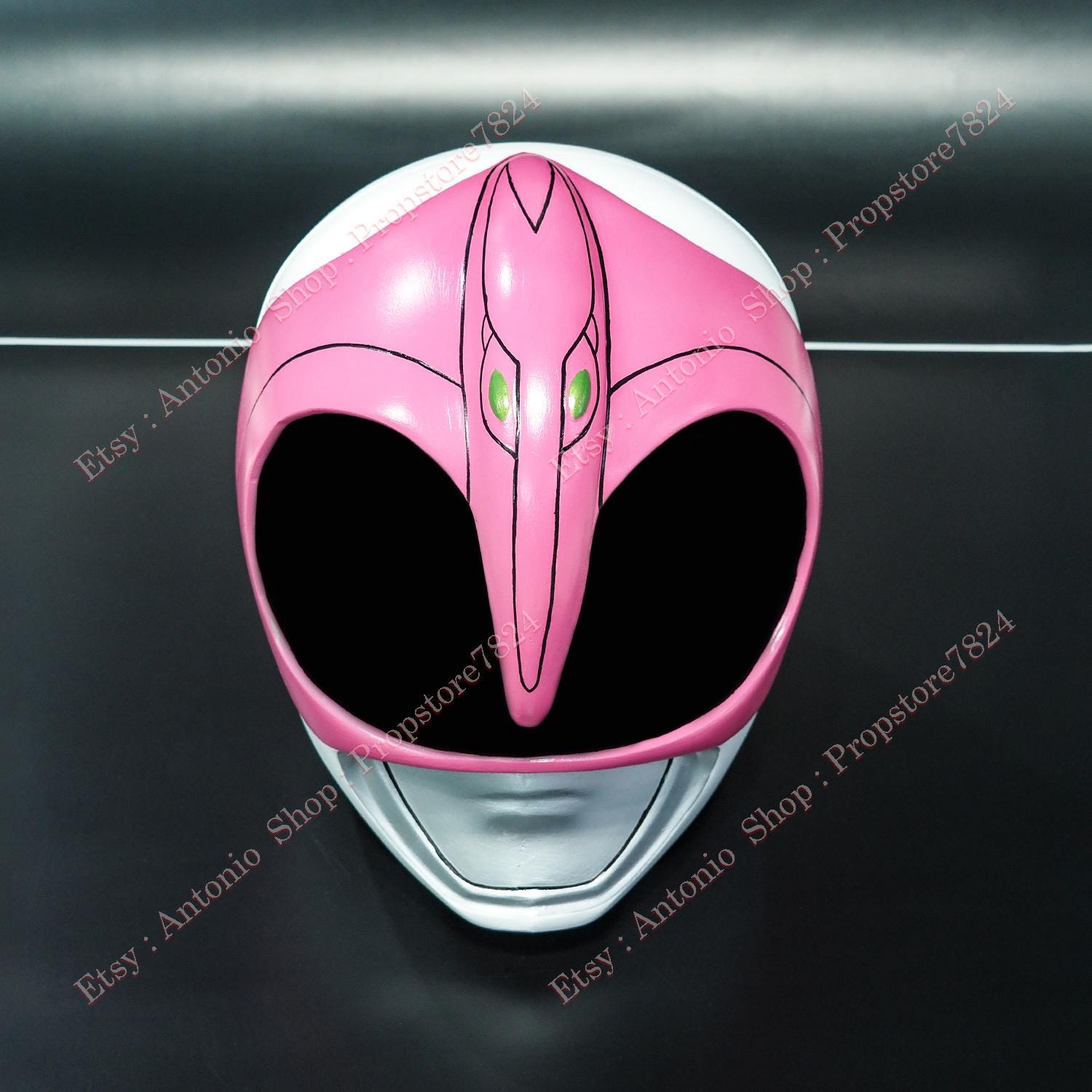 Pink Ranger Helmet - Etsy UK, حجم الصورة 1500x1500