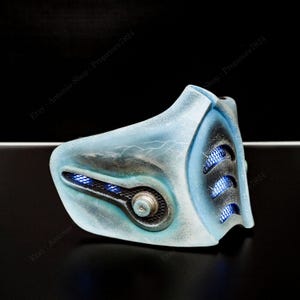 Sub Zero Mask Halloween Costume Mortal Kombat Cosplay Airsoft Suit Movie Prop VI40