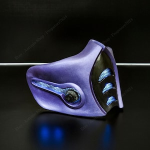 Sub Zero Mask Halloween Costume Mortal Kombat Cosplay Airsoft Suit Movie Prop VI43