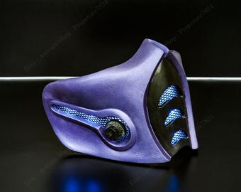 Sub Zero Mask Halloween Costume Mortal Kombat Cosplay Airsoft Suit Movie Prop VI43
