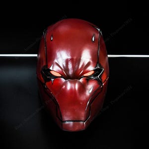 The Red Hood Rebirth Helm Jason Todd Halloween Kostüm Cosplay Maske Comic Anzug Spiel Requisite VI31