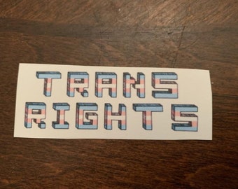 Trans Rights Stickers