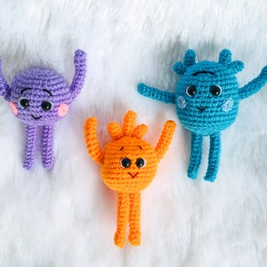 Crochet bumble nums Amigurumi Personalized stuffed bumble nums soft toys